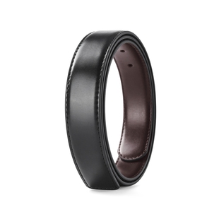 头层牛皮皮带不带头真皮纯牛皮品牌替换无头打孔裤 腰带3.0cm34