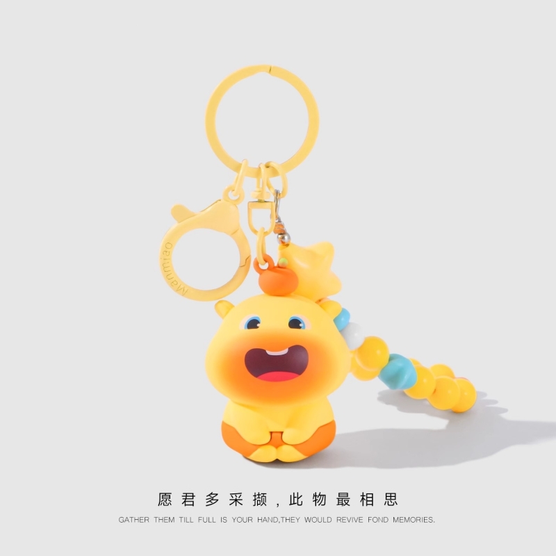 水豚噜噜周边公仔钥匙扣挂件小玩偶送女生礼物可爱情侣背包挂饰链