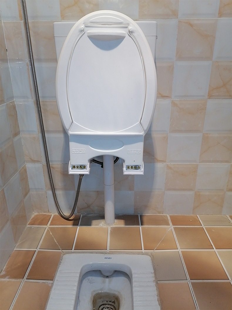 蹲坐两用蹲改坐蹲坑坐便器老人坐便椅蹲便马桶折叠坐便架卫浴洁具
