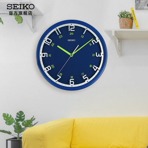 SEIKO精工日式简约静音挂钟