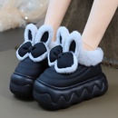 棉拖鞋女士冬季包跟2025新款家居保暖加绒厚底防滑毛毛棉鞋女毛绒