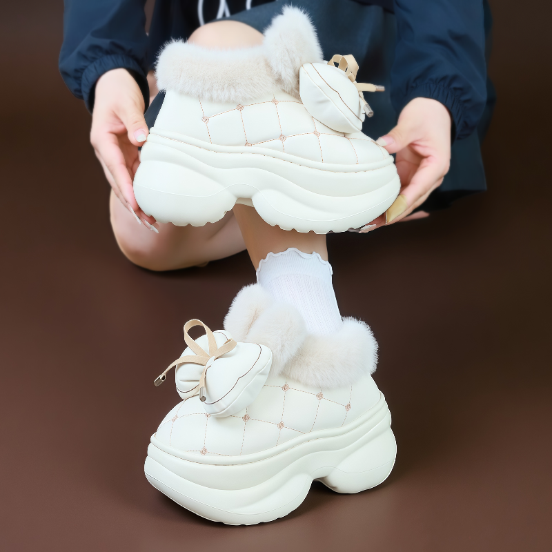 室内家居防滑包跟月子棉鞋