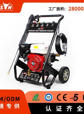 Bison汽油高压清洗机洗车机高压水枪大功率家用可移动170bar