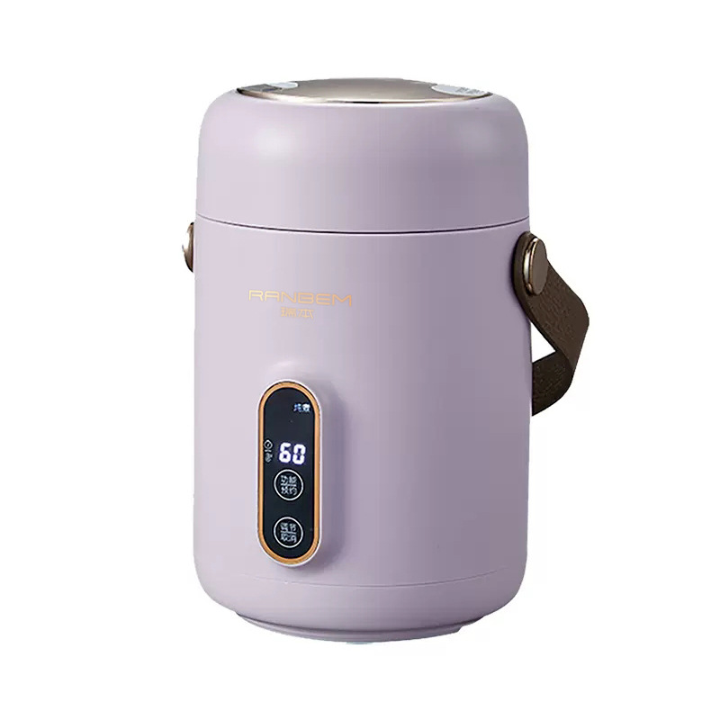 瑞本新品电煮锅宿舍多功能迷你手提电煮锅一体式不粘电火锅
