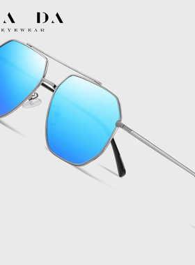 抖音同款太阳镜男士偏光太阳镜JS8537炫彩防晒墨镜女司机太阳眼镜