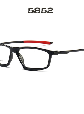 欧美跨境近视眼镜框男女圆形骑行户外运动眼镜可配有度数近视5852