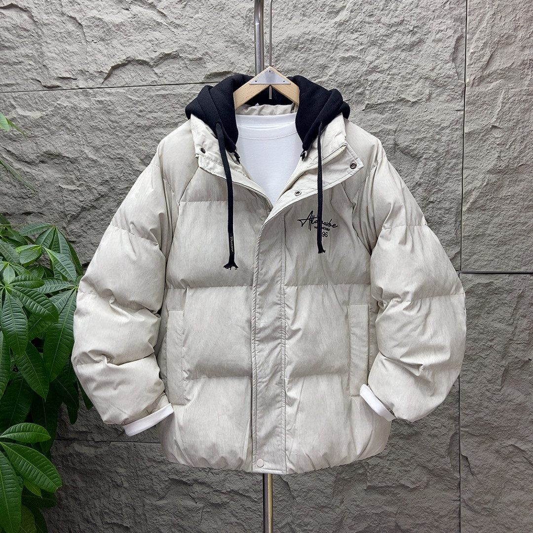 美式复古棉服男冬季新款潮牌宽松加厚保暖面包服外套情侣装上衣