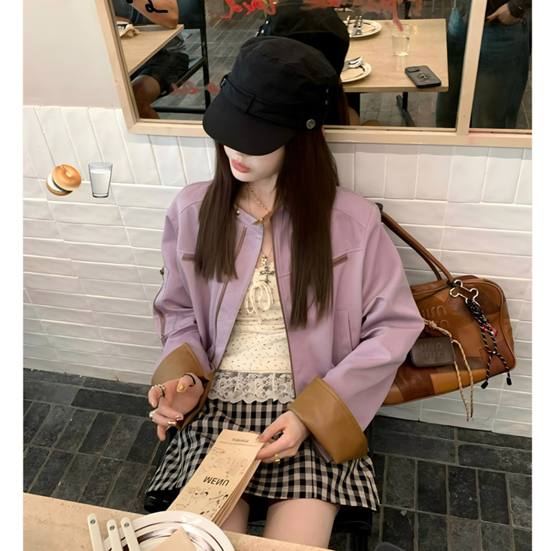 古欧韵韩版短款外套上衣