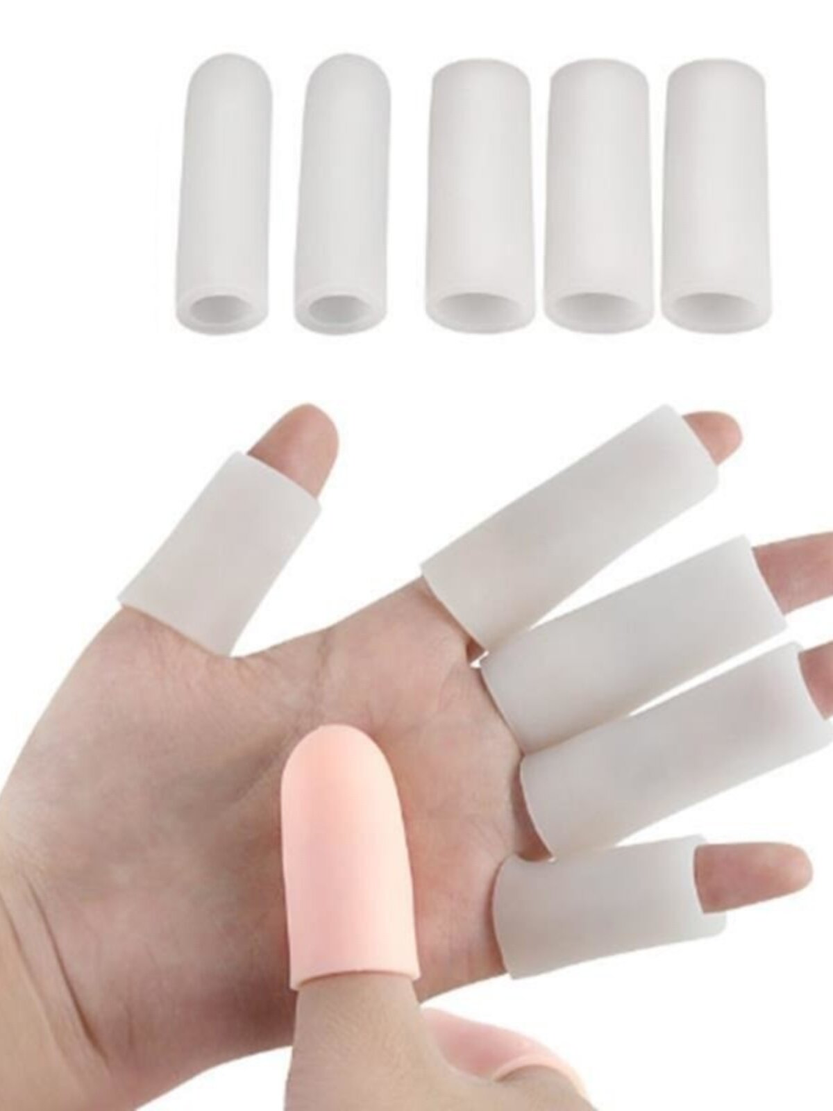 손가락 캡 고무 고무 고무 손가락 침대 실리콘 농축 XUN은 야채 절단을 보호합니다. 라텍스 XUN은 XUN 뜨거운 다리미 노동 보호 손가락을 갈아줍니다