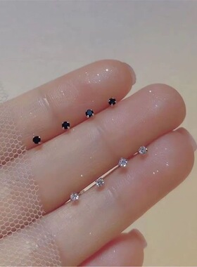 秋季水钻迷你养耳洞免摘耳钉