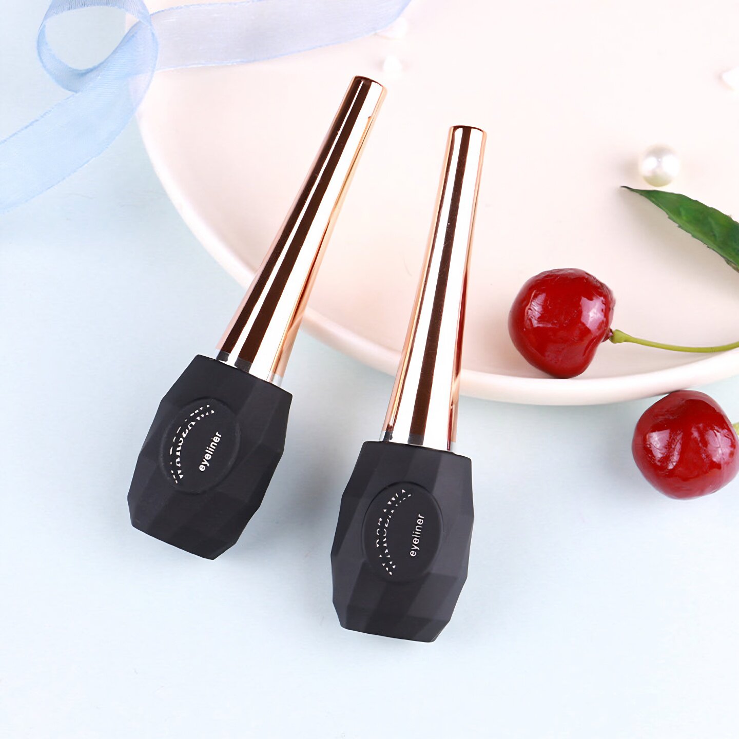 美之岛主眼线液女正品不易晕染硬头软头细软毛持久瓶装液体眼线笔