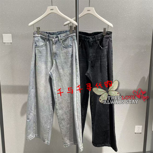 现货JNBY江南布衣正品 2025冬季国内代购5PAE14280水洗牛仔裤1595