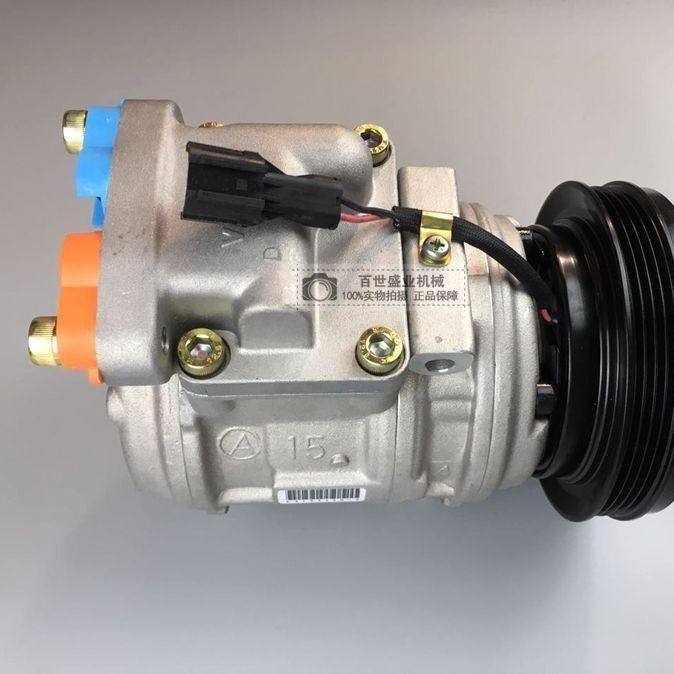 斗山大宇DH200-5/220-7/225-7空调压缩机DB58皮带挖掘机冷气泵,五金/工具,挖掘机,淘宝优惠券,粉丝福利购,淘宝优惠卷