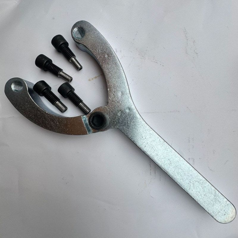 挖掘机维修换油封扳手工具拆卸液压油缸二抓油缸缸筒活塞加强扳手