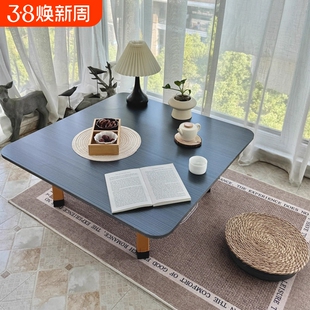 农村小炕桌东北老式家用吃饭桌折叠炕上的小桌子炕桌茶桌床上矮桌