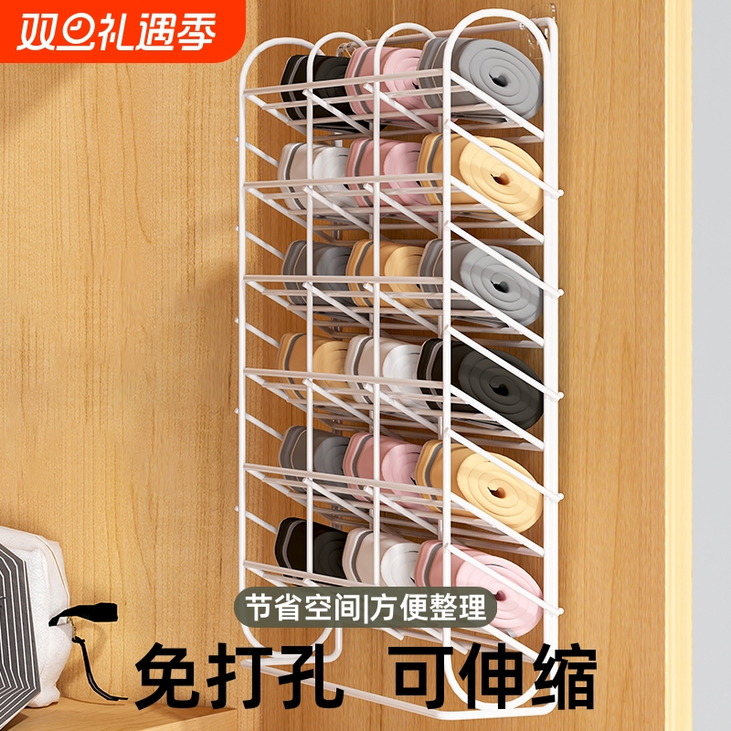 壁挂免打孔袜子架|超1.1万次加购