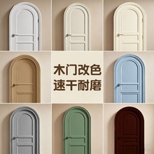 水性木器漆旧家具翻新改色木门木漆清漆油漆家用自刷涂料哑光环保