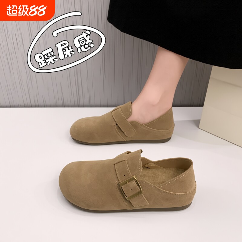 ��ʺ�������и�����ЬŮ��2026�¿��＾һ�ŵŵ�Ь�����ָ�Ьƽ�׿���ɫ����Ʒ�����桿 35  46.87Ԫ