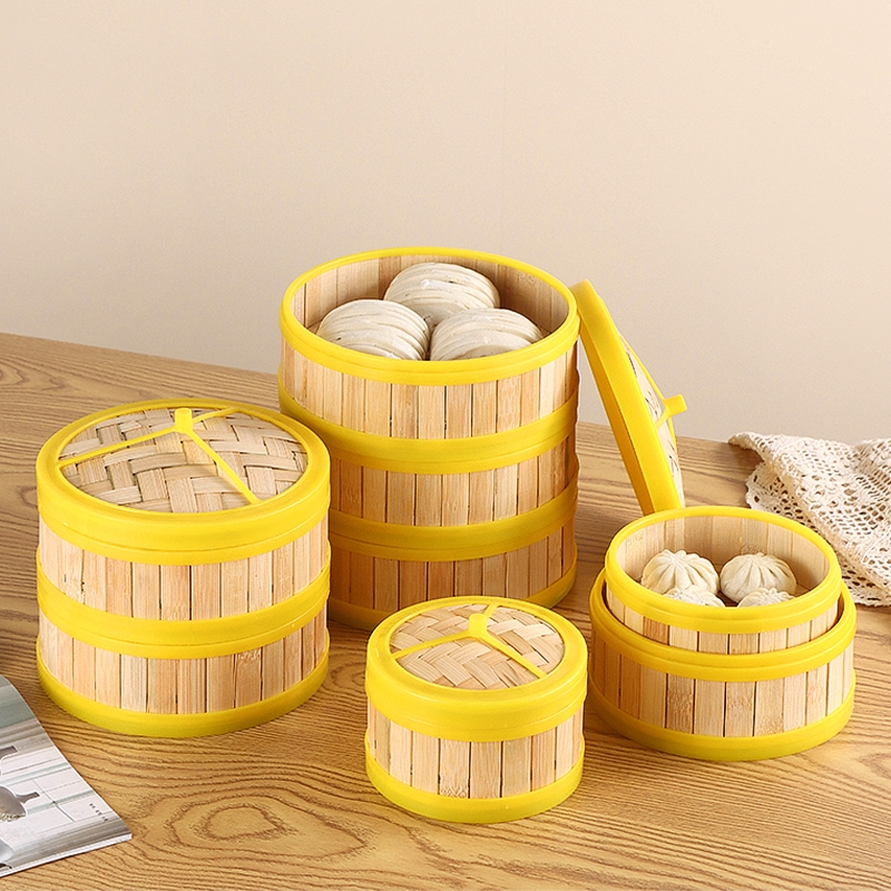 工厂直销食品级港式点心竹蒸笼