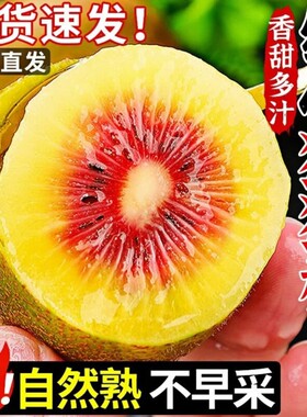 正宗四川红心猕猴桃奇异果新鲜水果现摘浦江弥猴桃整箱包邮大果