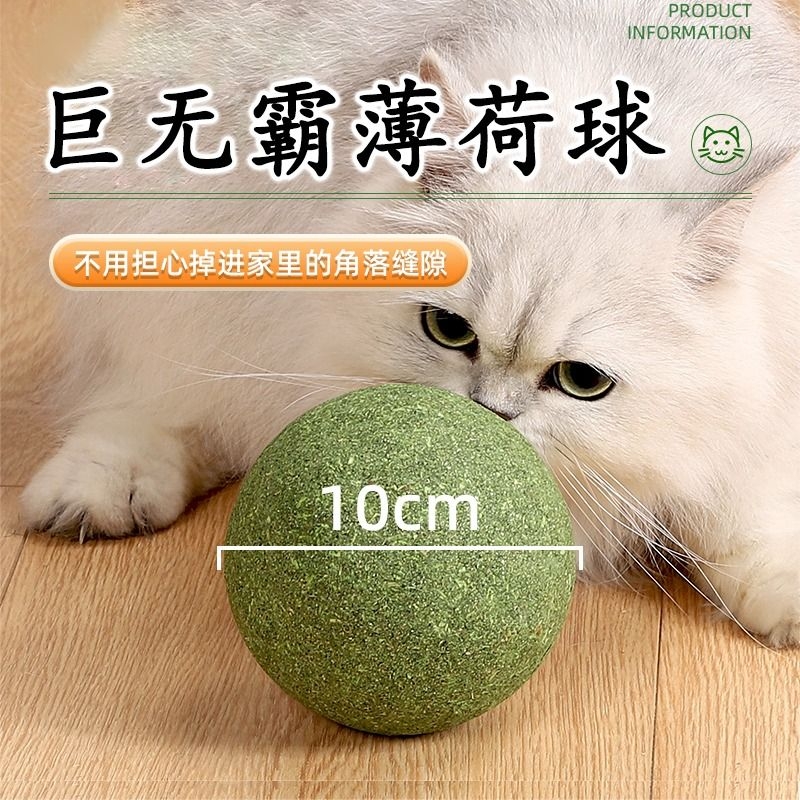 猫玩具球薄荷球超大自嗨解闷神器猫猫小猫逗猫棒宠物猫咪用品磨牙