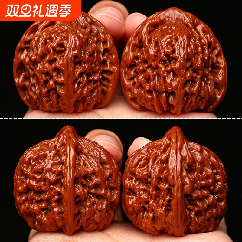 福瑞堂高抛原色南疆石狮子头核桃