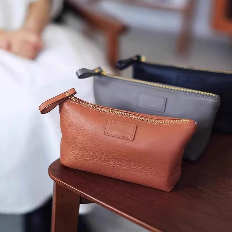 2025新款手拿包柔软女士质感真皮钱包零钱包手抓包可放手机包包