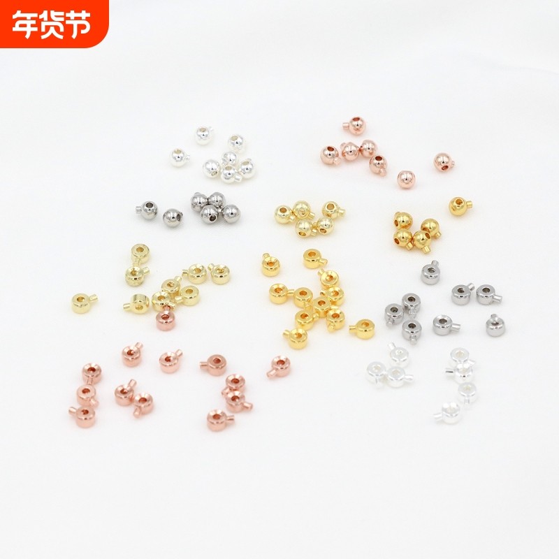 18k包金保色按扣手工diy手链收尾夹扣钢丝绳定位扣卡扣镀金合金,饰品/流行首饰/时尚饰品新,其他DIY饰品配件,淘宝优惠券,粉丝福利购,淘宝优惠卷