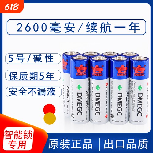 DMEGC原装电池5号AA-当天发货