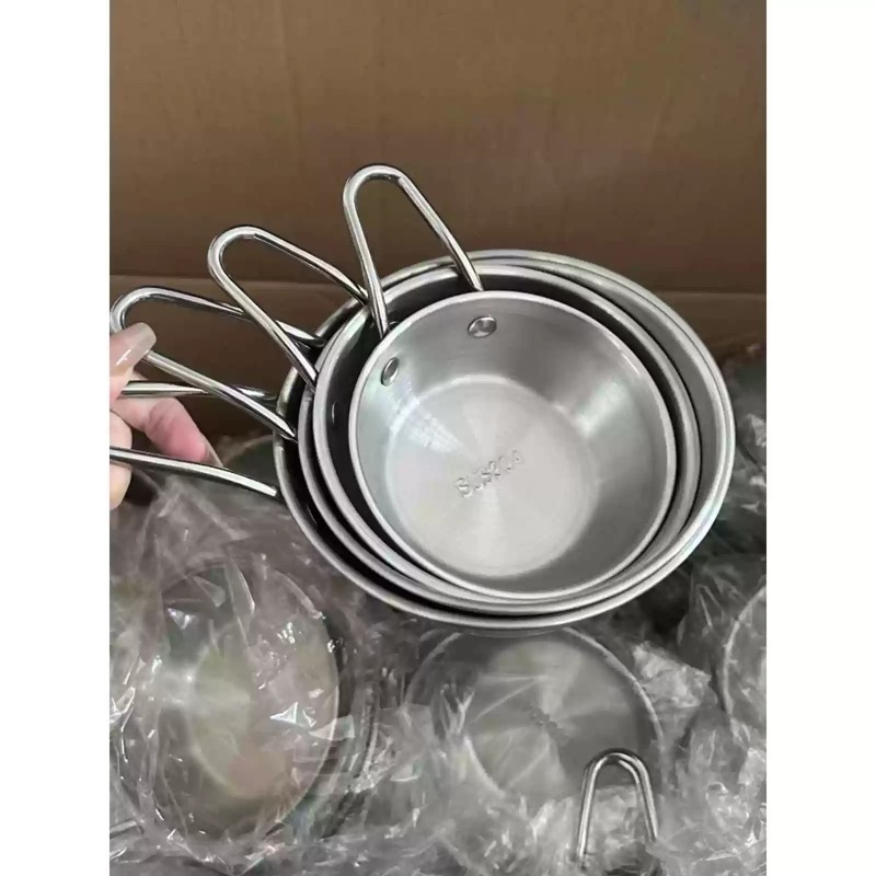 304不锈钢韩式酱料碟小吃碗米酒碗带手柄薯条炸鸡沙拉调料碗网红,餐饮具,碟,淘宝优惠券,粉丝福利购,淘宝优惠卷