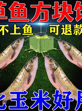 草鱼方块饵料春夏黑坑秘制果酸窝