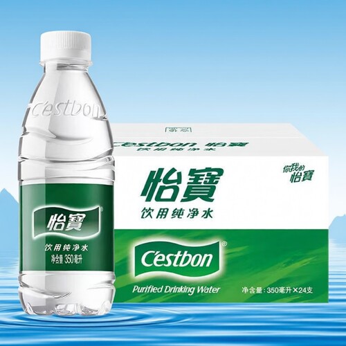 怡宝350ml饮用纯净水24瓶