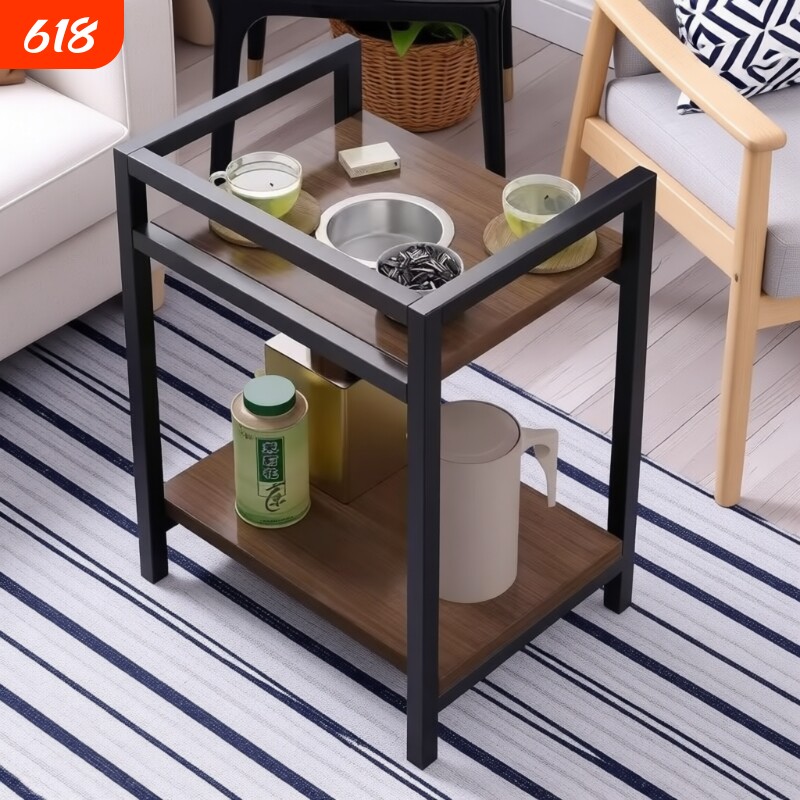 麻将茶几棋牌室专用茶水架麻将桌小边几置物架打牌可移动茶水桌
