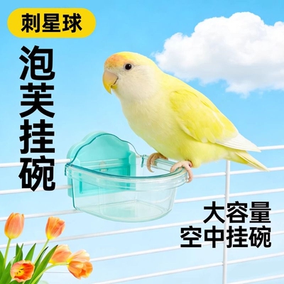 鹦鹉仓鼠食盒挂碗刺星球