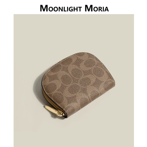 MOONLIGHT MORIA卡包女士2025新款复古高档多卡位钱包短款手拿包