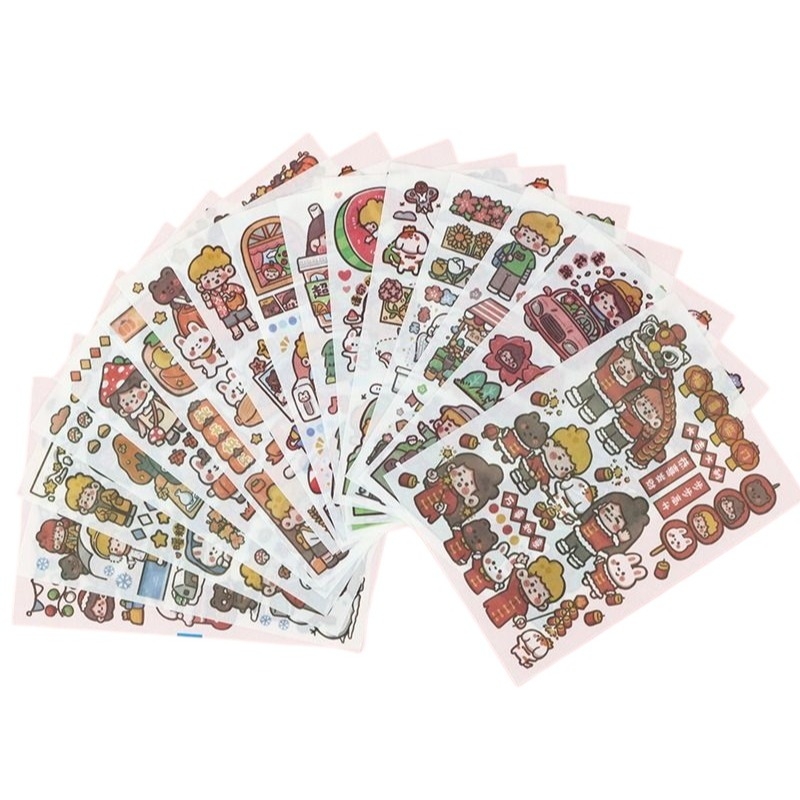 木子里贴纸可爱112张网红