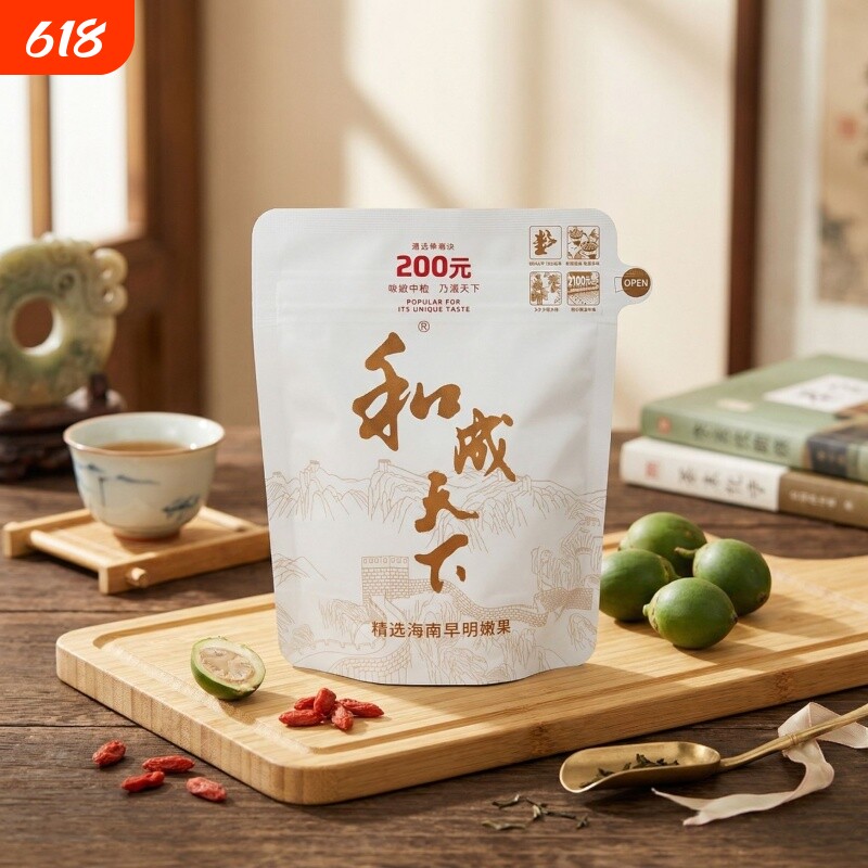 和成天下200槟榔内袋版批发新鲜口味特产原装海南嫩青果包邮