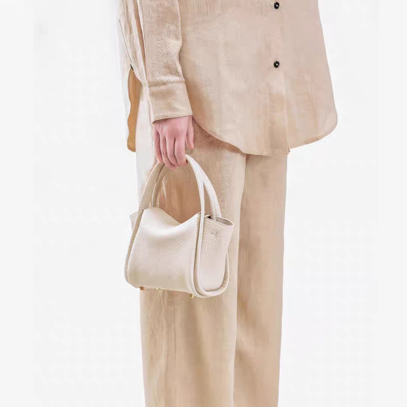 时尚元宝包mini菜篮子设计师款手提斜挎迷你小手机包手拎包