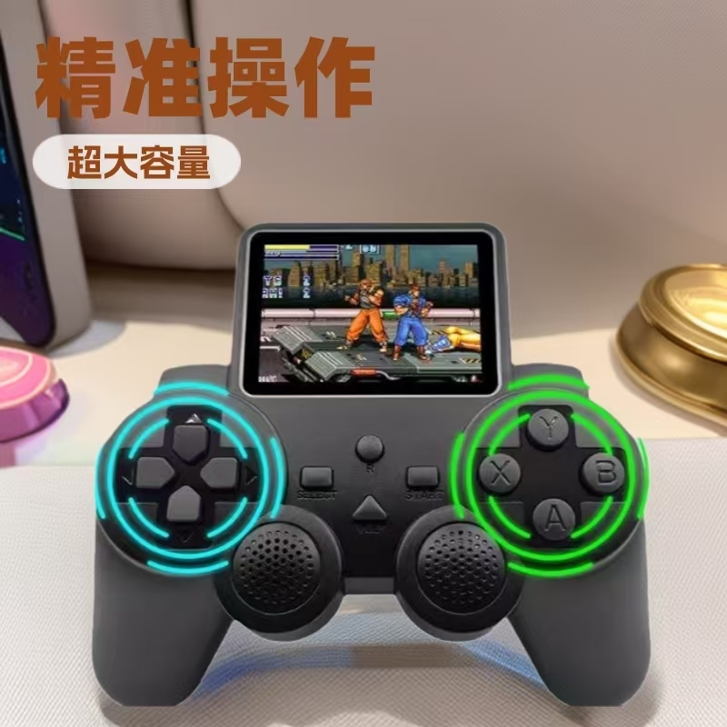 2025新款psp俄罗斯方块经典儿童游戏机psp掌机手柄一体机520掌机复古怀旧游戏超级玛丽迷你便携大屏双人款