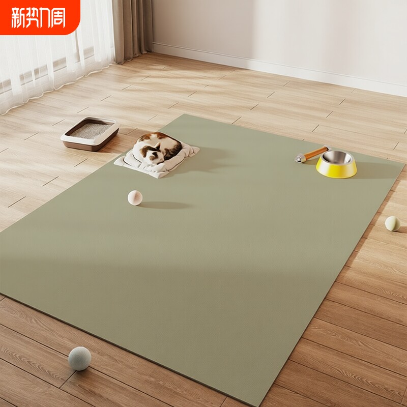 宠物专用地垫防滑垫子pvc防水防尿围栏狗笼睡垫防撕咬猫咪窝餐垫