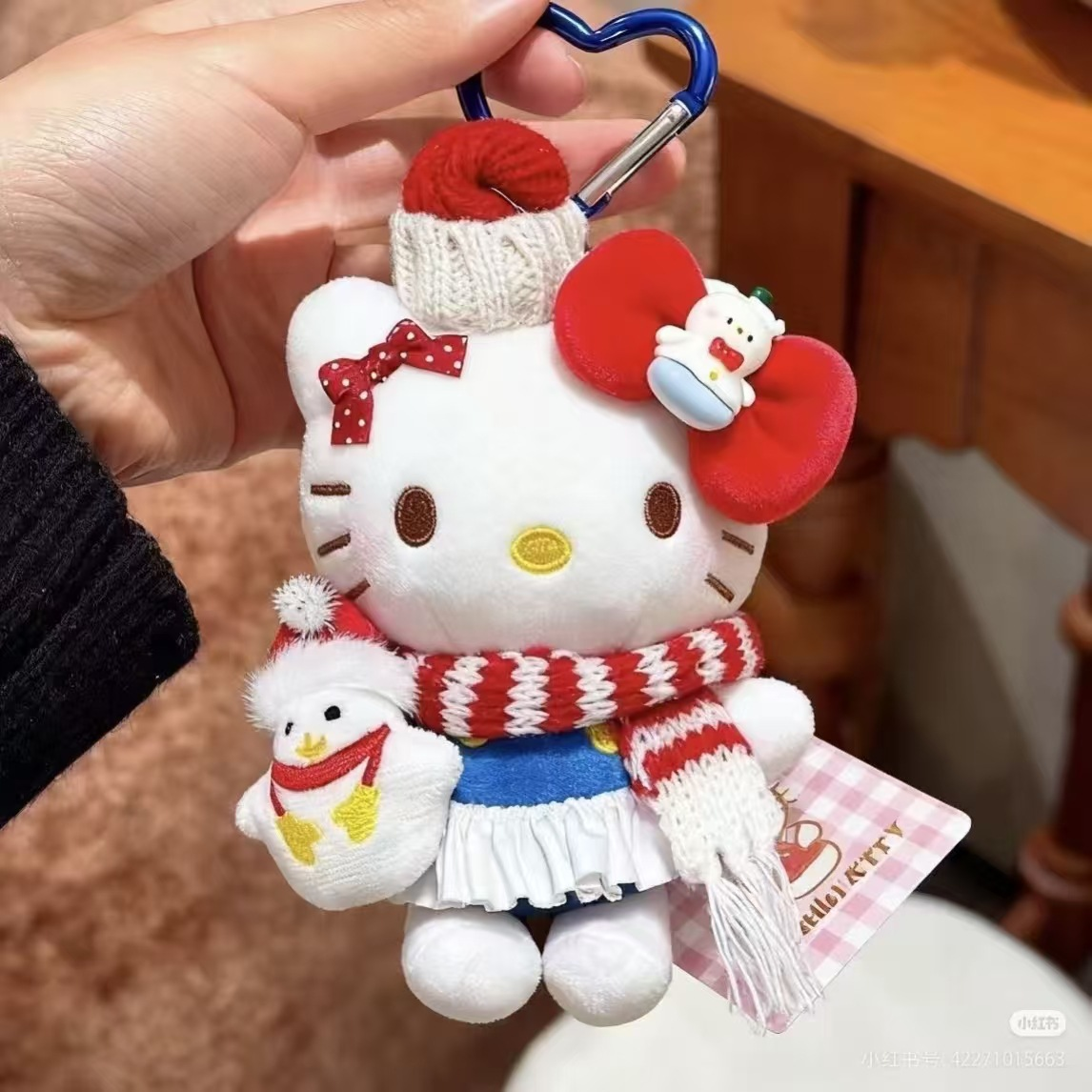 厨师hellokitty包包挂件毛绒公仔玩偶生日礼物女圣诞可爱