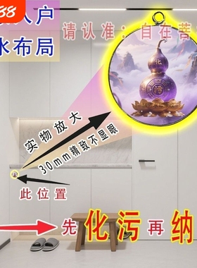 【进门见鞋柜】鞋柜鞋架鞋盒收纳进门见污不来财入门杂物柜贴饰