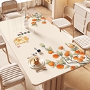 桌布防水防油免洗防烫pvc餐桌垫子轻奢高级感茶几桌垫保护垫台面