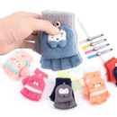 可爱保暖女童手套秋冬款 儿童手套冬季 女孩宝宝小孩小学生五指新款