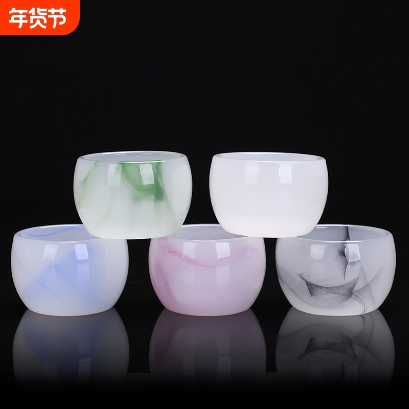 琉璃主人杯单杯个人专用喝茶品茗杯功夫茶具套装家用男女士水杯子