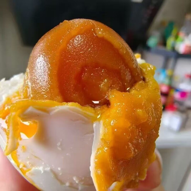 高邮咸鸭蛋盐蛋非烤海咸蛋黄流油正宗整箱鸭蛋年货节礼盒装腌制