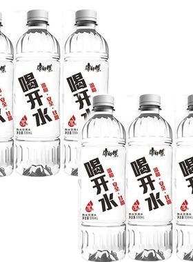康师傅喝开水饮用水 550ml*12瓶6瓶熟水饮料