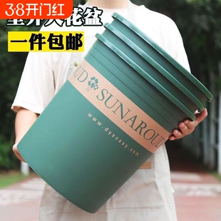 7加仑绿植超大加仑盆特大号塑料盆种树加厚盆栽月季花盆控根种植