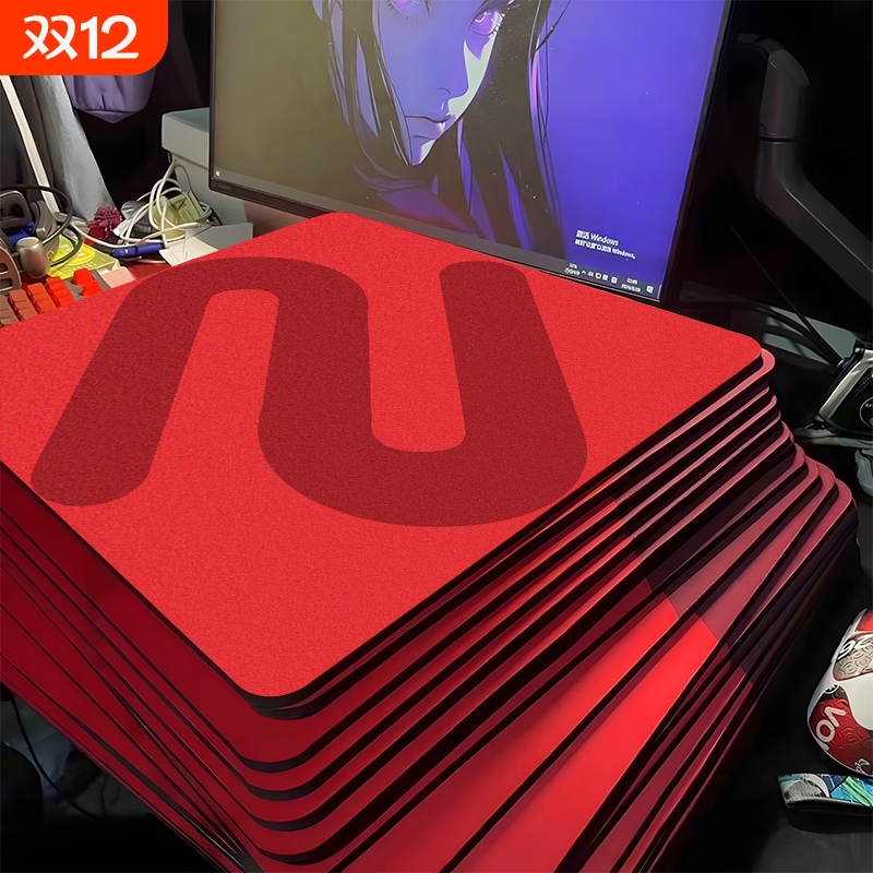 【正品品质】遇果电竞同款鼠标垫大号加厚6mm瓦罗兰特csgo桌垫