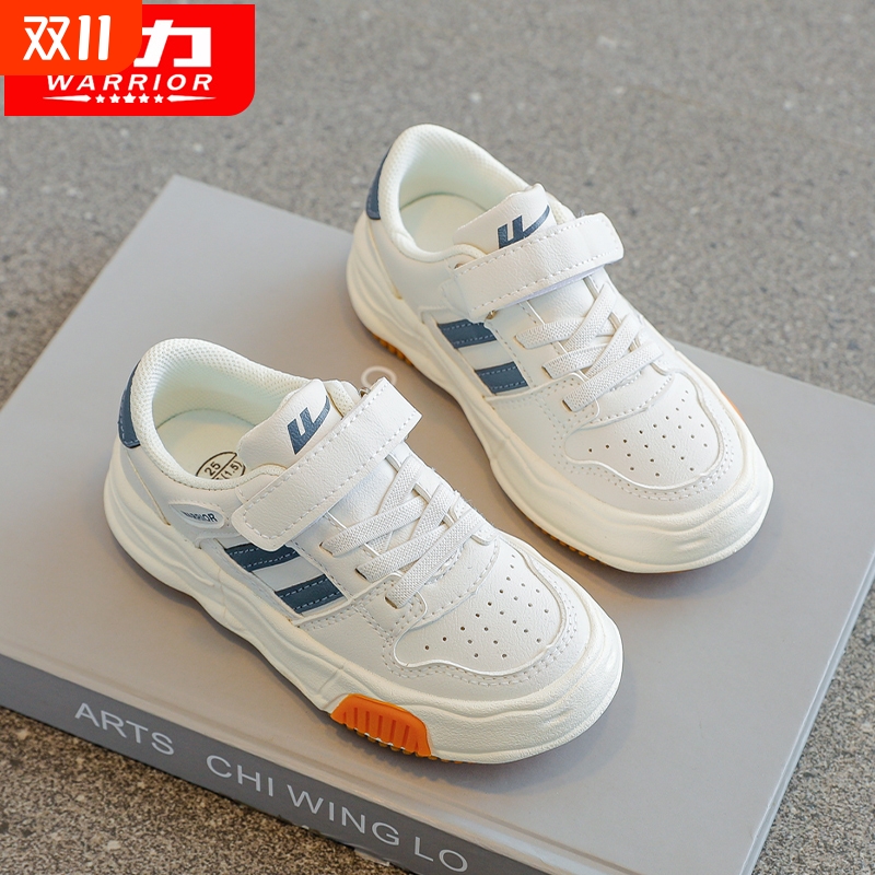 回力男童小白鞋儿童鞋子2025新款